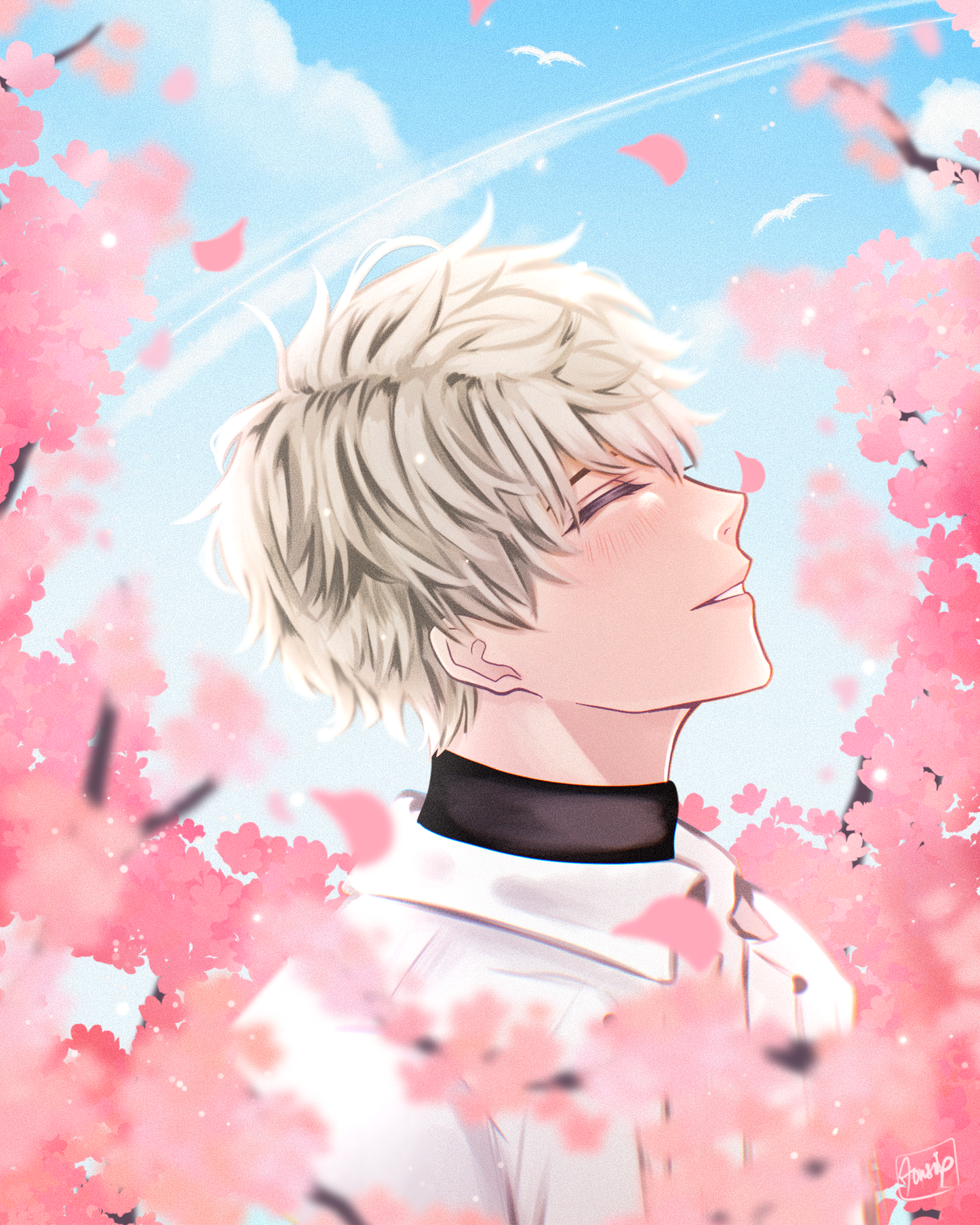 Xavier Cherry Blossom Spring Print