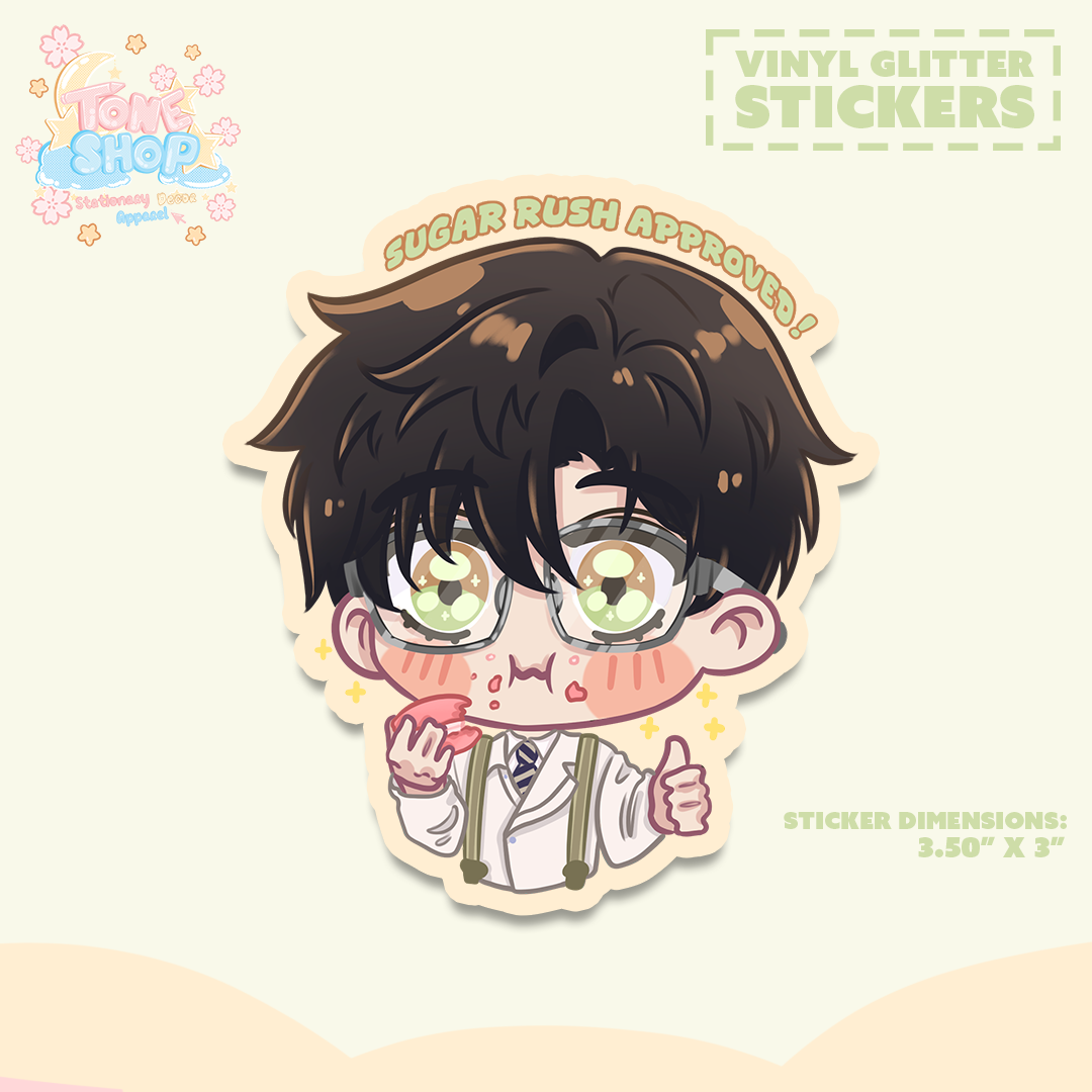 Sugar Rush Approved Zayne Sticker