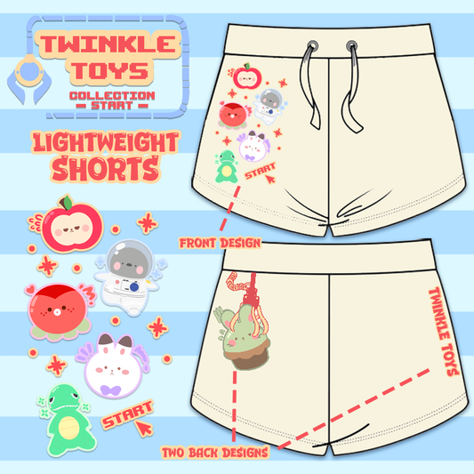 PREORDER Twinkle Toys Lightweight Sweatshorts | Twinkle Toys Collection
