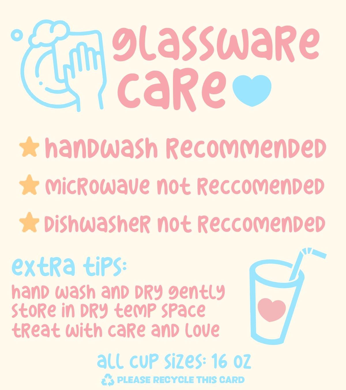 Crane Machine Plushie Clear Glass Can Cup