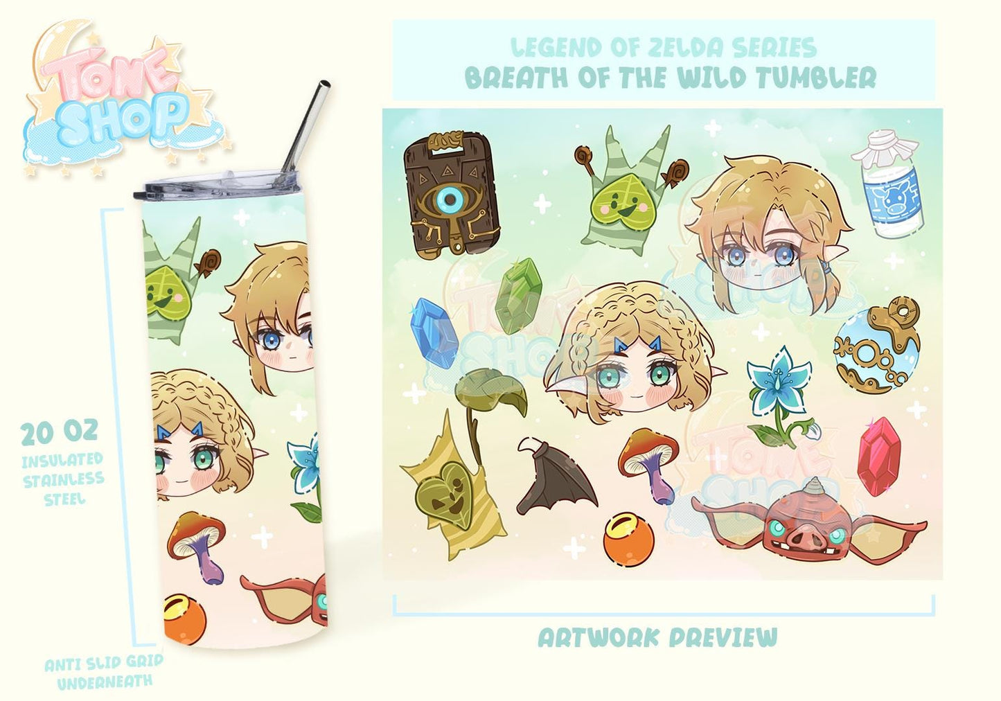 Loot of the Wild Tumbler