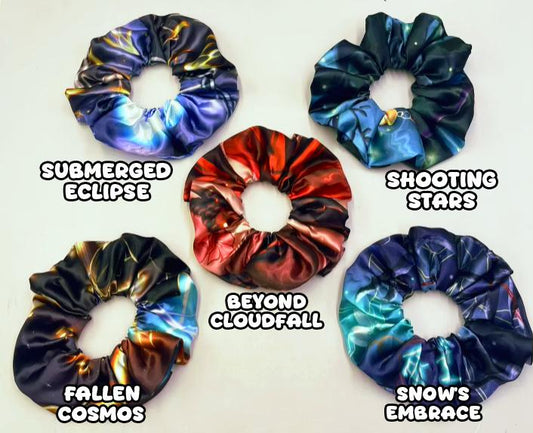 Love & Deepspace Myth Scrunchies | Hair ties | Sylus, Caleb, Zayne, Rafayel, Xavier |