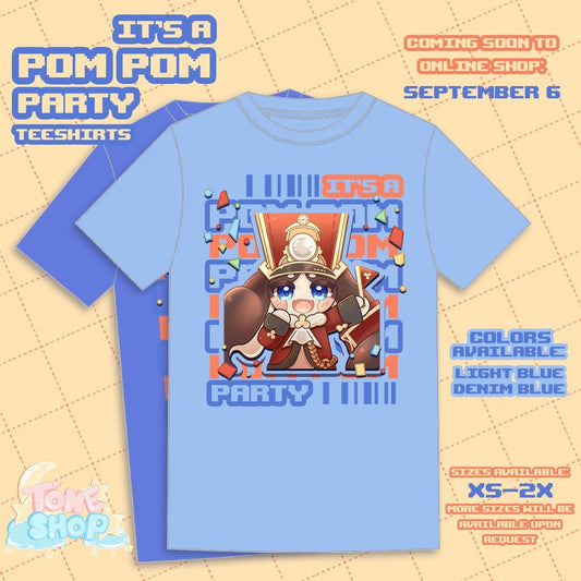 It's a Pom Pom Party Tees | Honkai Star Rail