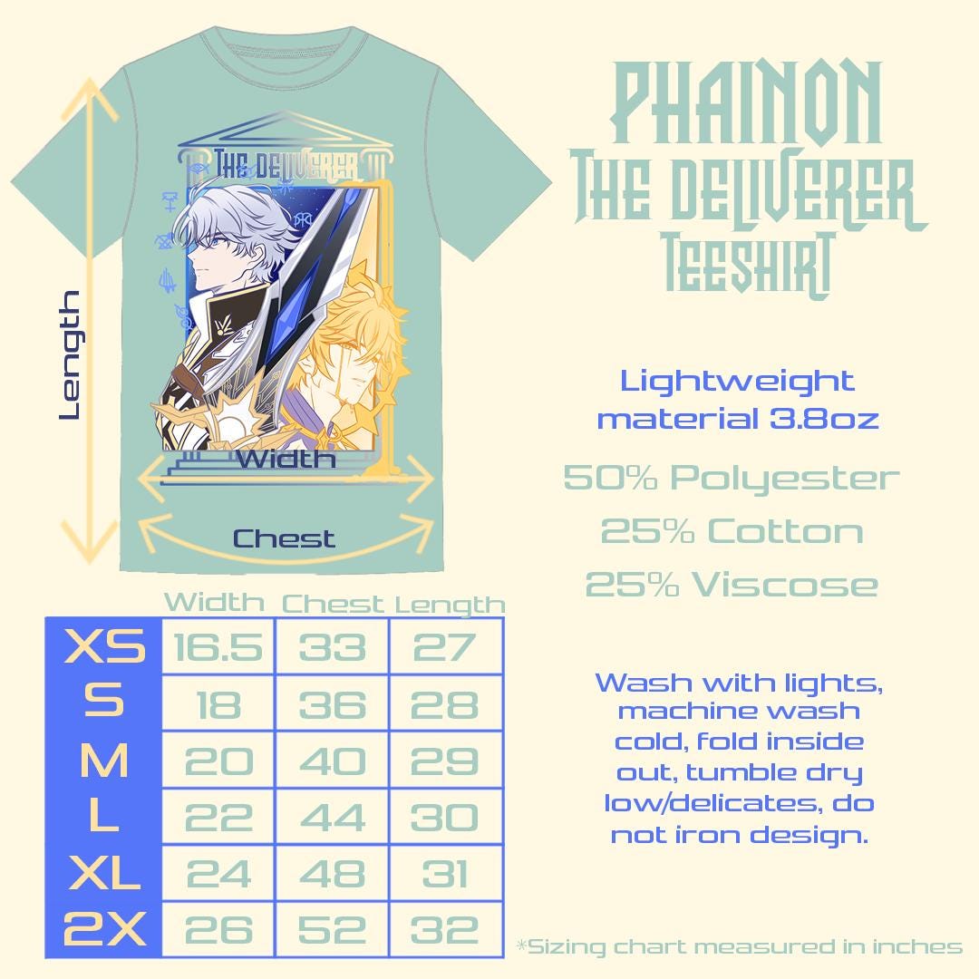 Phainon The Deliverer Tees
