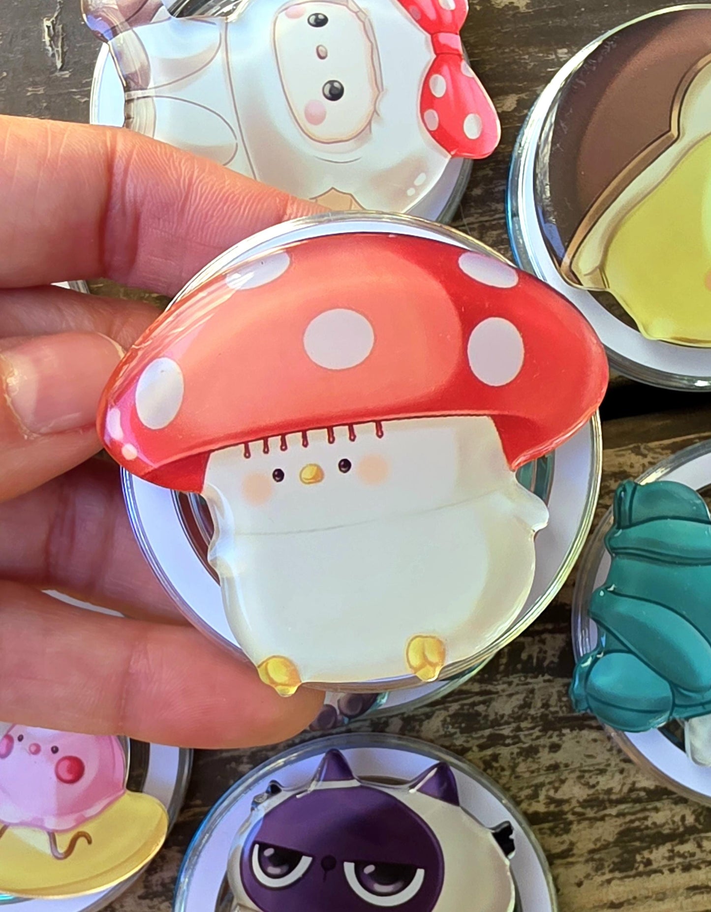 Crane Machine Plushie Phone Grips