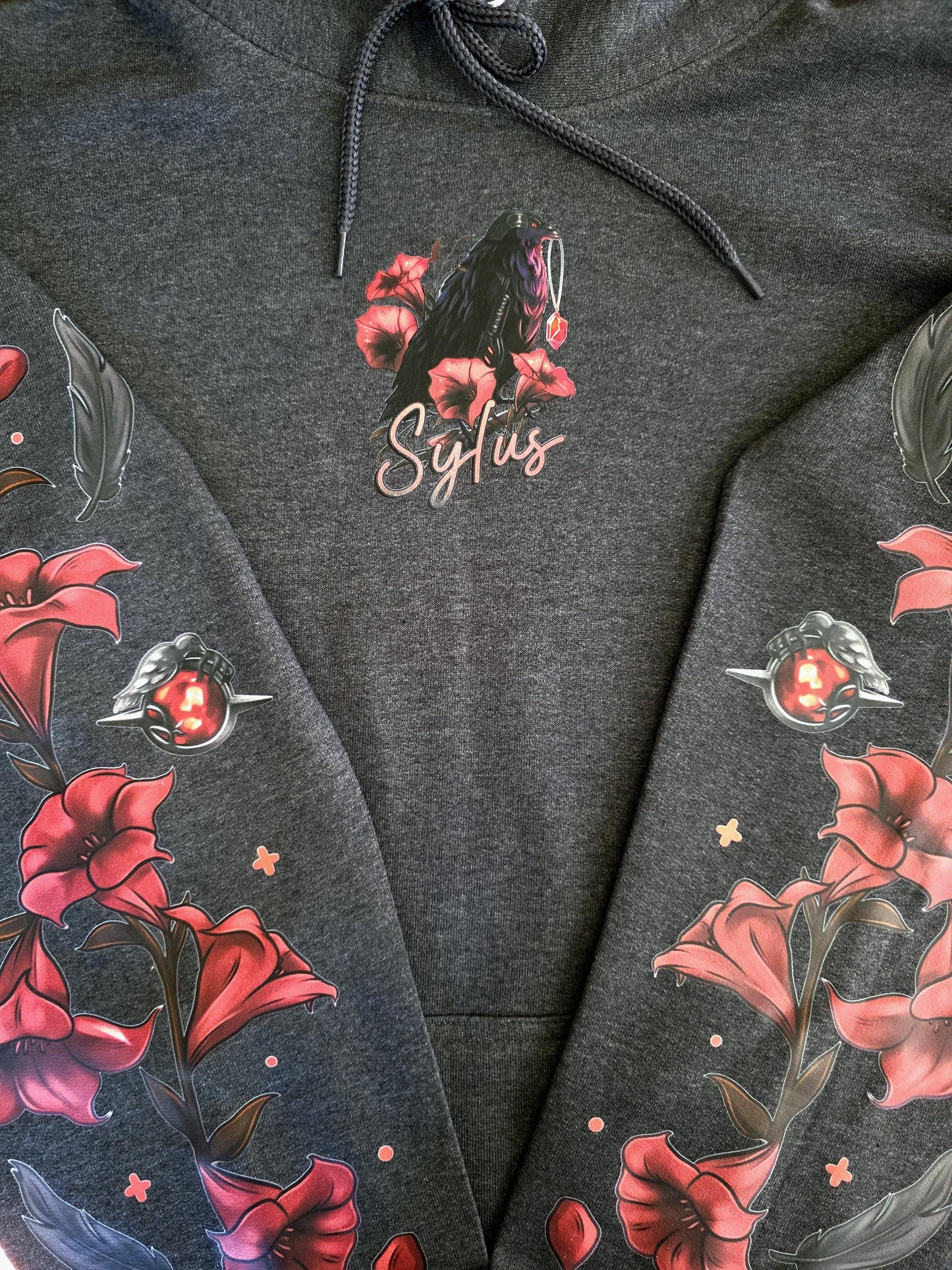 Sylus Abyssal Datura Hoodies | Floracomic Collection: A LADS Manga Inspired Series