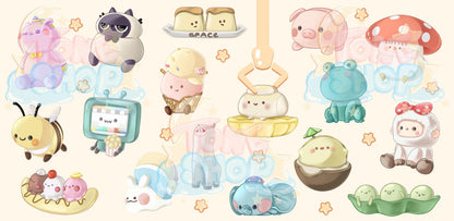 Crane Machine Plushie Clear Glass Can Cup