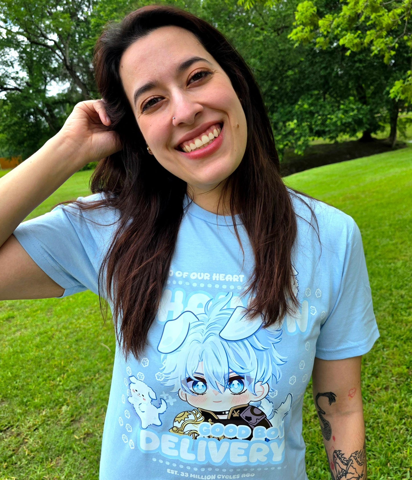 Phainon Good Boy Delivery Tees