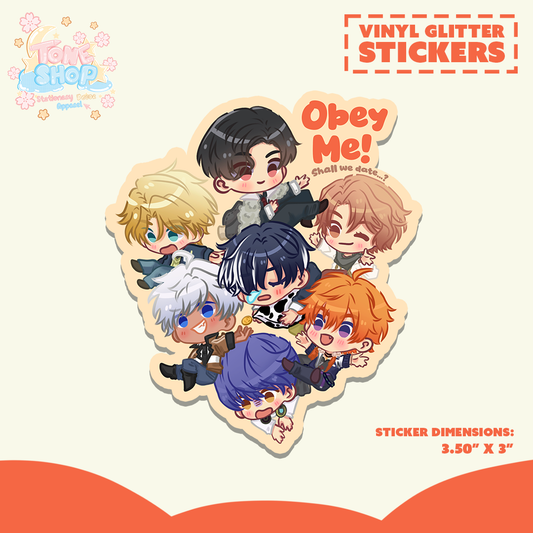 Obey me! Shall we date...? Sticker