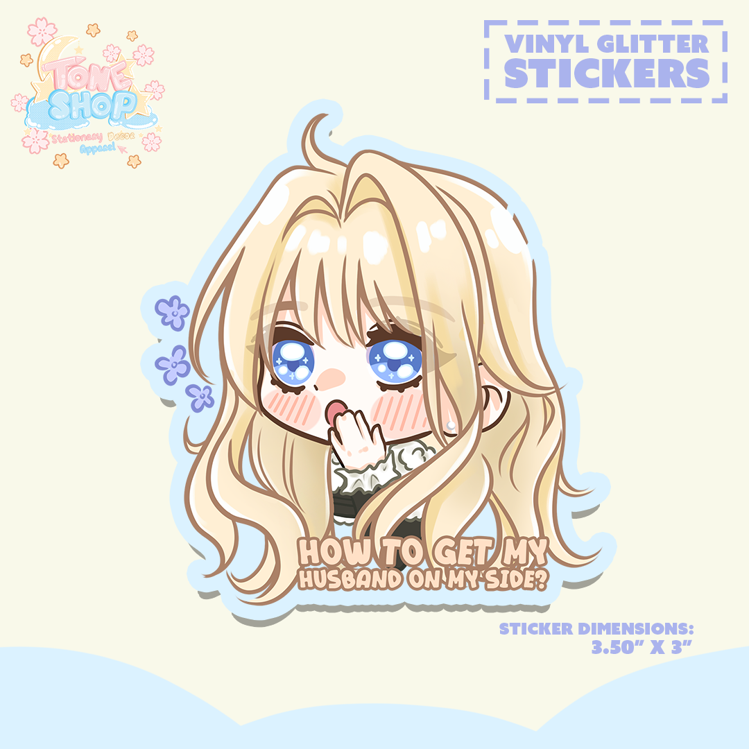 How to get my husband on my side? Sticker